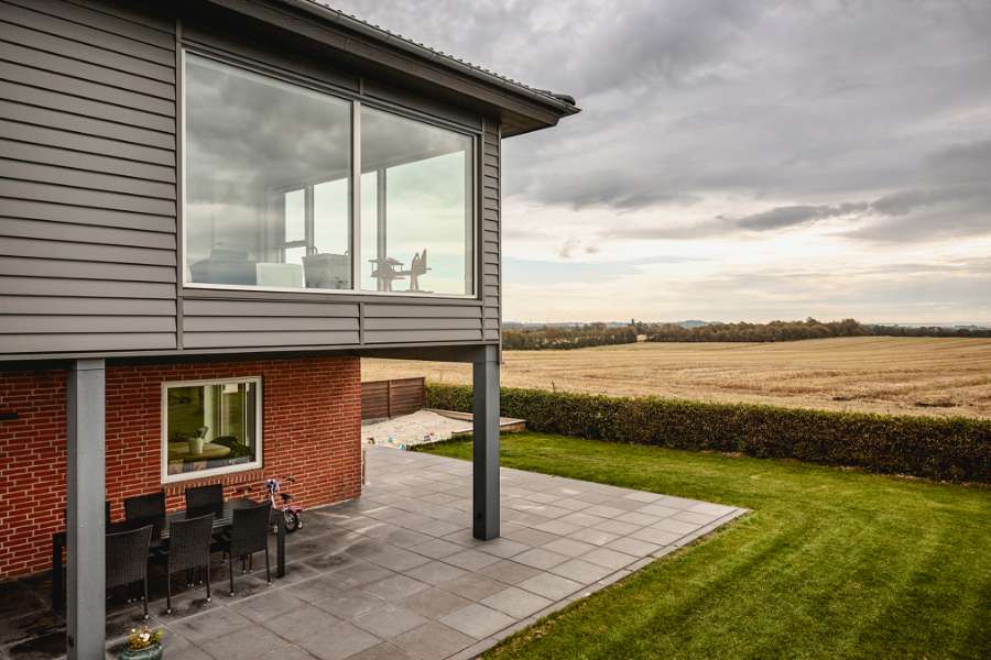 Old agricultural property gains new life with high-quality façade panels, Aalborgvej 214, 7742 Vesløs, Denmark